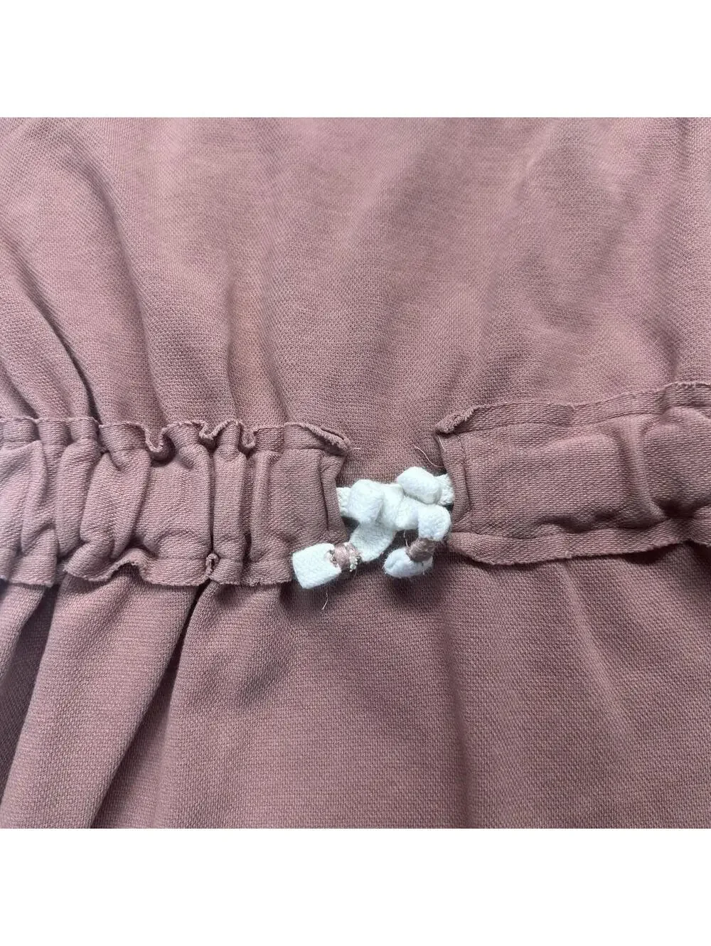 Zara Kids T-Shirt Dress Girls 11/12 Mauve Tout est Magique Long Sleeve Knit